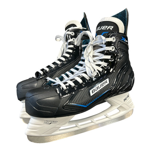 Vist Large View of Product Image Which is Used Bauer XLP Senior Hockey Skate Senior 10