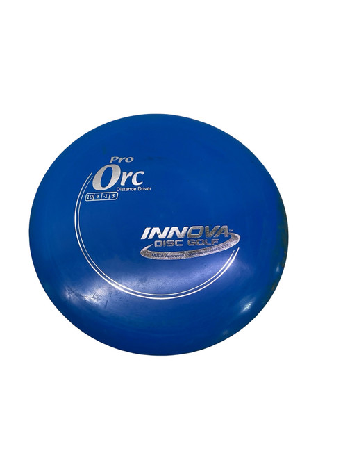 Vist Large View of Product Image Which is Used Innova PRO ORC Disc Golf Driver Royal Blue 172g