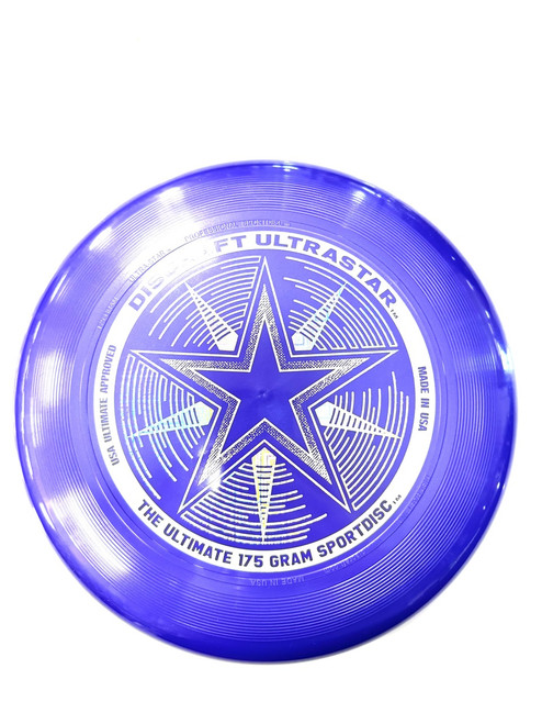Vist Large View of Product Image Which is Used Discraft ULTRA STAR 175G ULTIMATE Other Golf Disc Purple