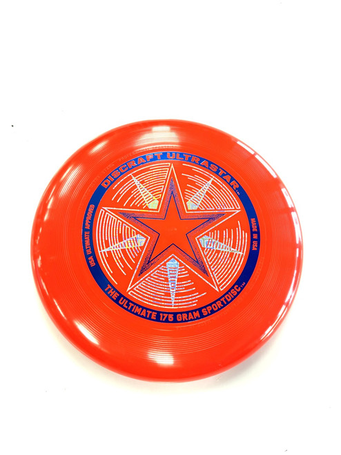 Vist Large View of Product Image Which is Used Discraft ULTRA STAR 175G ULTIMATE Other Golf Disc Red