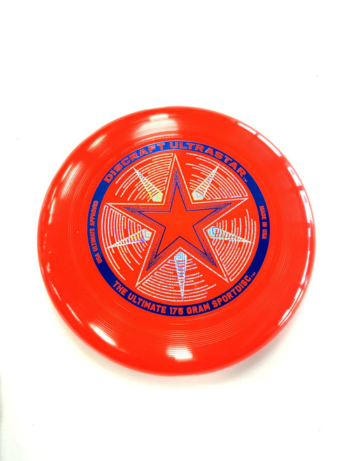 Vist Large View of Product Image Which is Used Discraft ULTRA STAR 175G ULTIMATE Other Golf Disc Red