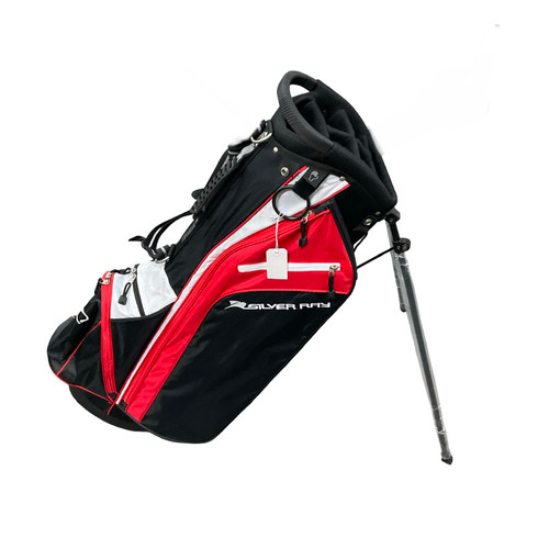 Vist Large View of Product Image Which is Used Ray Cook SILVER RAY - NEVER USED Mens Stand Bag Red