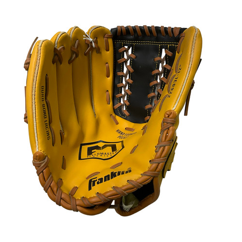 Vist Large View of Product Image Which is Used Franklin 22603L FIELDMASTER SERIES BB/SB Glove LH Throw Tan 12"