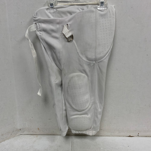 Vist Large View of Product Image Which is Used Champro Youth FB Integrated Pants White LG