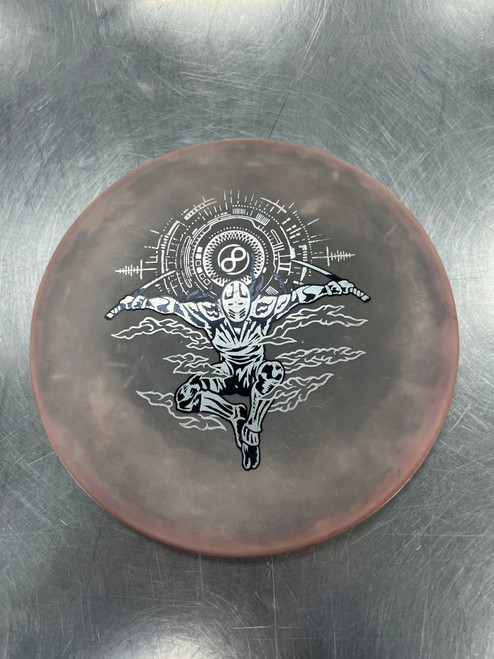 Vist Large View of Product Image Which is Used Infinite Discs ALPACA D-BLEND Disc Golf Putter Pink