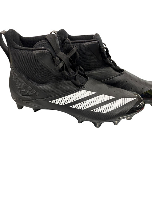 Vist Large View of Product Image Which is Used Adidas Adult FB Cleats Black And White Senior 15