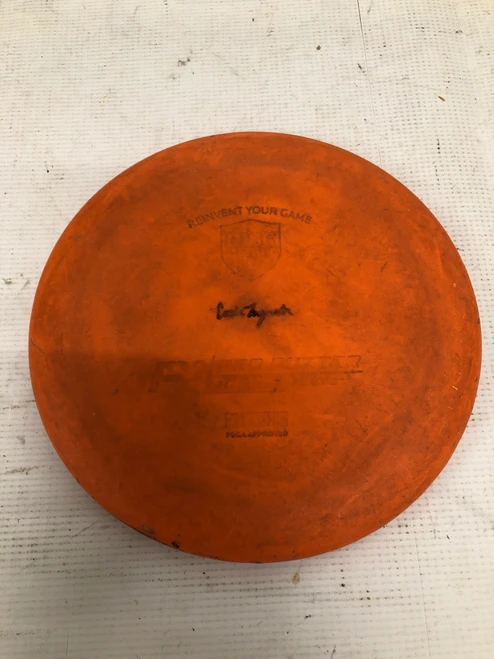 Vist Large View of Product Image Which is Used Discmania P2 PRO PUTTER Disc Golf Putter Orange 174g