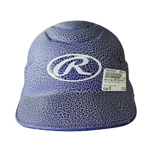 Vist Large View of Product Image Which is Used Rawlings BATTING HELMET 6 1/4-6 7/8 Batting Helmet No Mask Royal Blue One Size