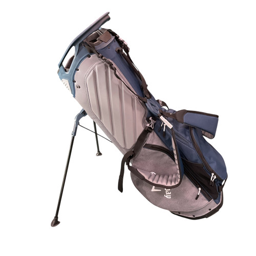 Vist Large View of Product Image Which is Used Callaway FAIRWAY + 5 CAV Mens Stand Bag Black And Grey