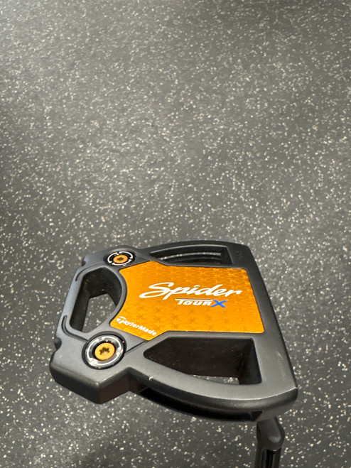 Vist Large View of Product Image Which is Used Taylormade TOUR X BLACK X3 Mens Putter RH
