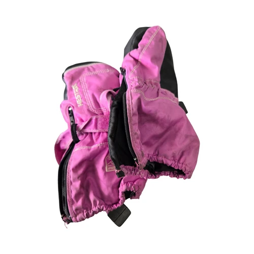 Vist Large View of Product Image Which is Used HESTRA SIZE 4 MITTINS Outerwear Girls Gloves Purple Youth