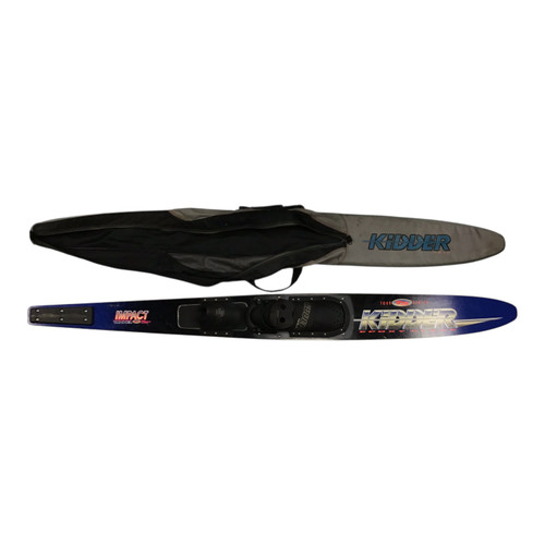 Vist Large View of Product Image Which is Used skis IMPACT Slalom Ski Black 60"