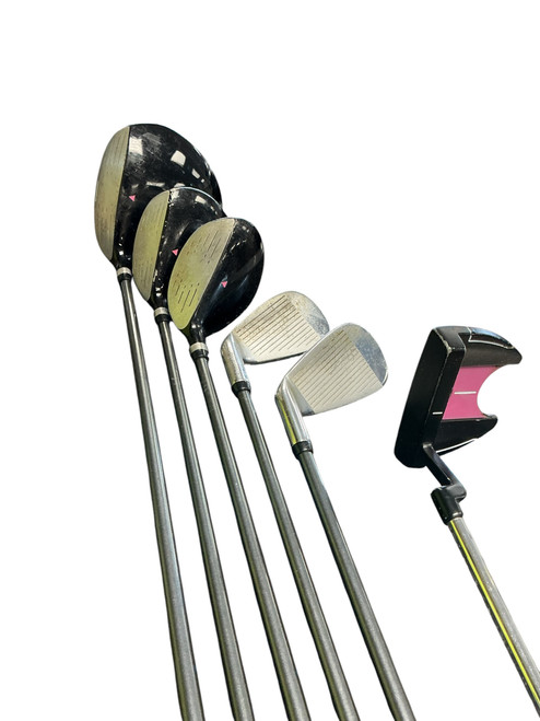 Vist Large View of Product Image Which is Used Top Flite XLJ 6PC Jr Package Set RH Pink 6 Piece