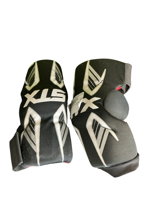 Vist Large View of Product Image Which is Used STX STINGER Lacrosse Arm Pads/Guards Black SM