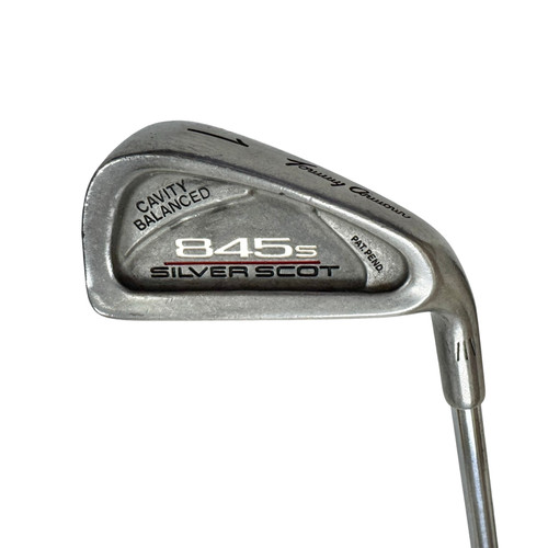Vist Large View of Product Image Which is Used Tommy Armour 845S SILVER SCOT Men's RH 1 Iron Steel Shaft