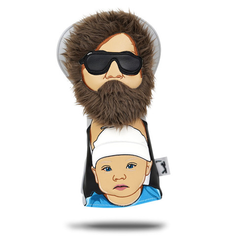 Vist Large View of Product Image Which is New Bogey Bros Driver Headcover "Fat Jesus"