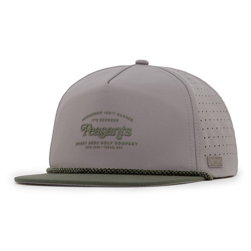 Vist Large View of Product Image Which is New Bogey Bros Revoked Unstructured Flat Bill Hat - Snapback