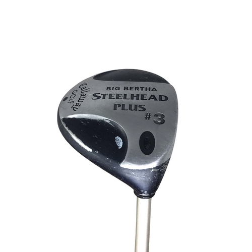 Vist Large View of Product Image Which is Used Callaway BIG BERTHA STEELHEAD PLUS Womens Fairway Wood RH 3 Wood