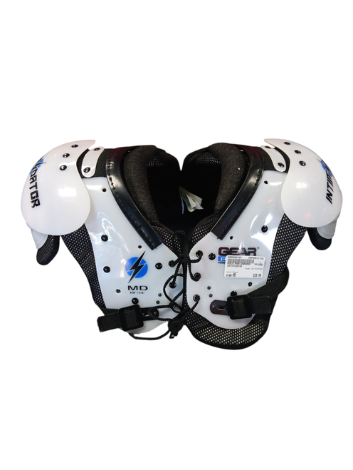 Vist Large View of Product Image Which is Used INTIMIDATOR FB Shoulder Pads Black MD