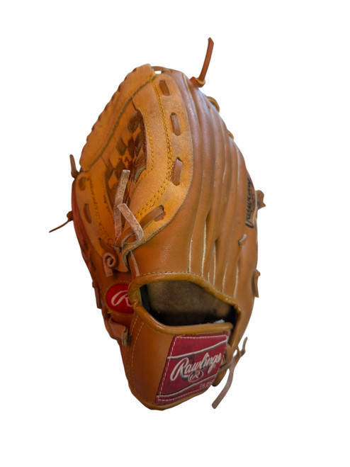 Vist Large View of Product Image Which is Used Rawlings MARK OF A PRO BB/SB Glove LH Throw Brown 11"