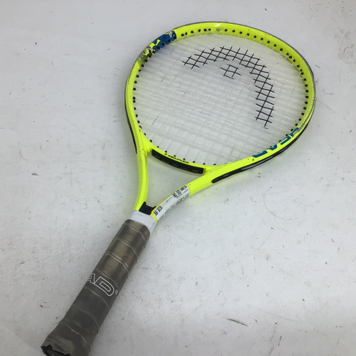 Vist Large View of Product Image Which is Used Head SPEED 23 3 6/8 JUNIOR TENNIS RACQUET Junior Tennis Racquet Yellow 23"