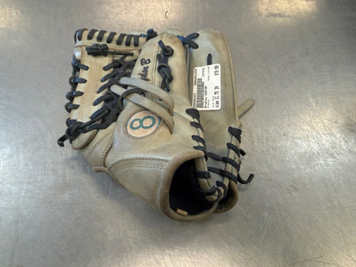 Vist Large View of Product Image Which is Used Bradley CUSTOM BB/SB Glove RH Throw Grey 11 3/4"