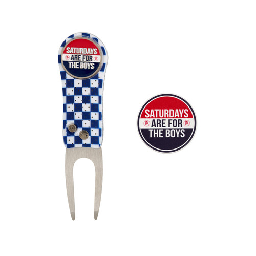 Vist Large View of Product Image Which is Barstool Sports Saturdays Are For The Boys Divot Tool Set