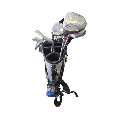 Vist Large View of Product Image Which is Used Ram GFORCE WMNS LH GOLF SET Womens Package Set LH Carolina Blue 11 Piece
