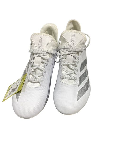 Vist Large View of Product Image Which is Used Adidas Adult FB Cleats White Senior 10