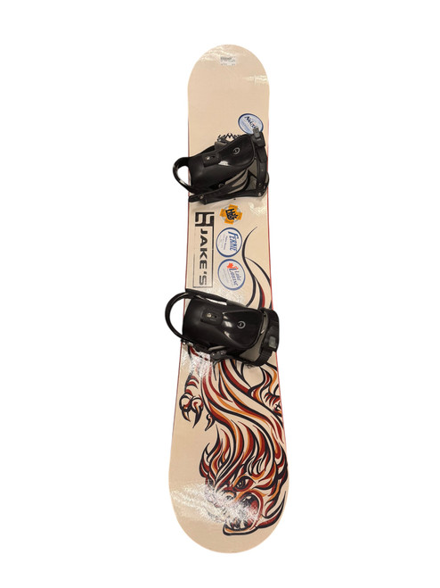 Vist Large View of Product Image Which is Used Lamar DRAGON 155 Mens Board/Bindings White 155 cm