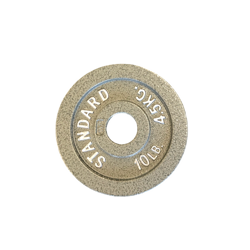 Vist Large View of Product Image Which is New CAP 10lb Olympic Plate