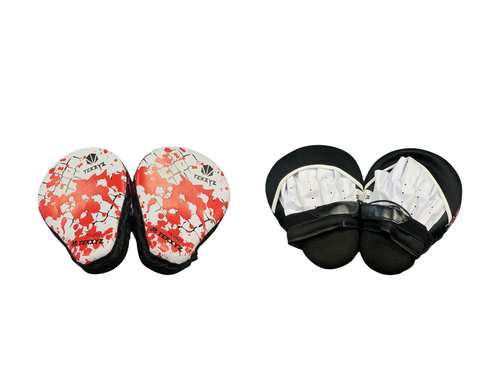 Vist Large View of Product Image Which is Used PUNCHING MITTS Other Gloves Cardinal And White Senior