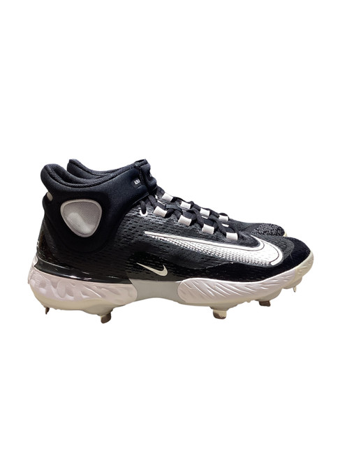 Vist Large View of Product Image Which is Used Nike ALPHA HURRACHE ELITE SZ 12 BB/SB Cleats Black Senior 12