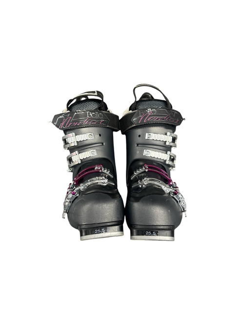 Vist Large View of Product Image Which is Used Nordica HELL AND BACK Mens DH Ski Boot Black 255 MP - M07.5 - W08.5