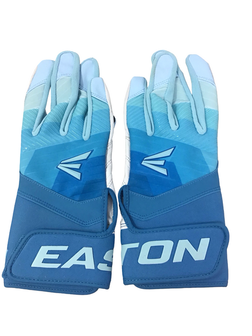 Vist Large View of Product Image Which is Used Easton WALK-OFF ETHOS BB/SB Batting Gloves Royal Blue LG