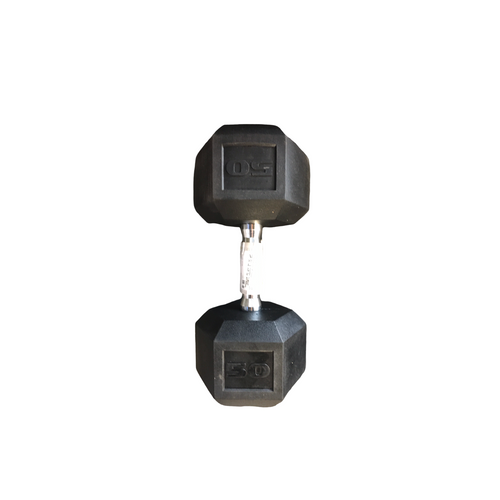 Vist Large View of Product Image Which is New CAP 50 LB COATED DUMBBELL