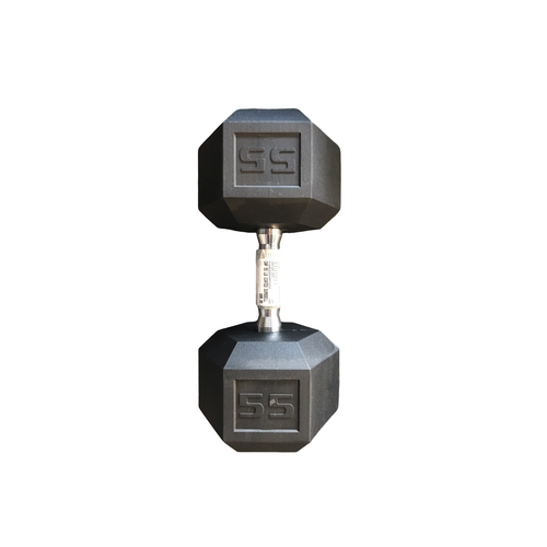 Vist Large View of Product Image Which is New CAP 55 LB COATED DUMBBELL