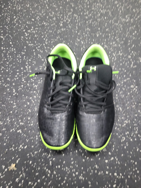 Vist Large View of Product Image Which is Used Under Armour Soccer Turf Shoes Black Senior 5.5