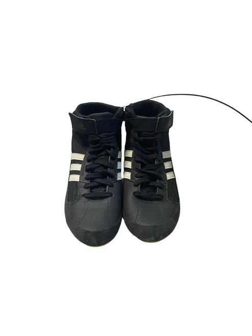 Vist Large View of Product Image Which is Used Adidas Wrestling Shoes Black Junior 04