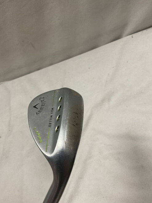 Vist Large View of Product Image Which is Used Callaway MD3 MILLED Golf Wedge Mens RH 56 Degree