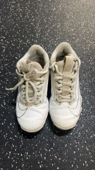 Vist Large View of Product Image Which is Used Nike FASTFLEX BB/SB Cleats White Youth 11.0