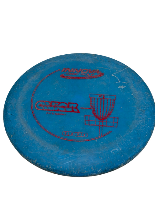 Vist Large View of Product Image Which is Used Innova AVIAR DX Disc Golf Putter Carolina Blue 164g
