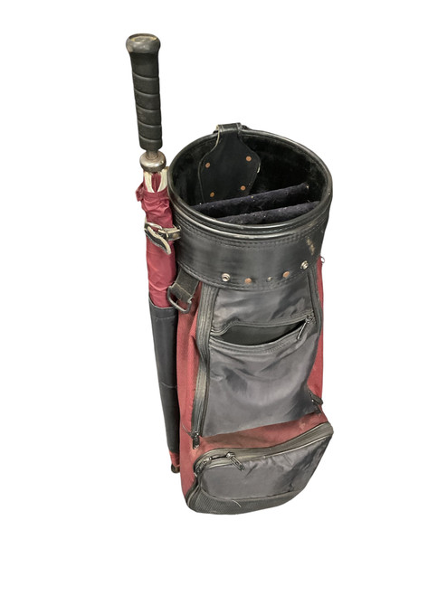 Vist Large View of Product Image Which is Used HotZ CART BAG Mens Cart Bag Red