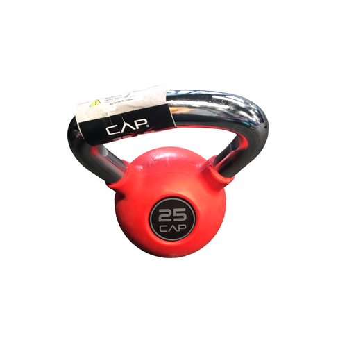Vist Large View of Product Image Which is New 25 LB COATED KETTLEBELL