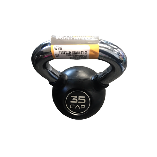 Vist Large View of Product Image Which is New 35 LB COATED KETTLEBELL