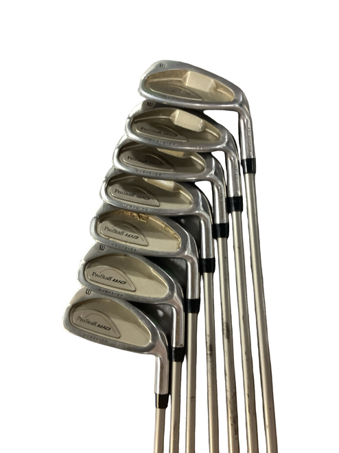 Vist Large View of Product Image Which is Used Wilson PRO STAFF OS 4-PW Mens Iron Set RH 4I-PW