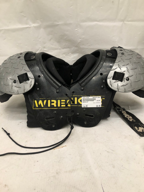 Vist Large View of Product Image Which is Used MAVERICK FB Shoulder Pads Black MD