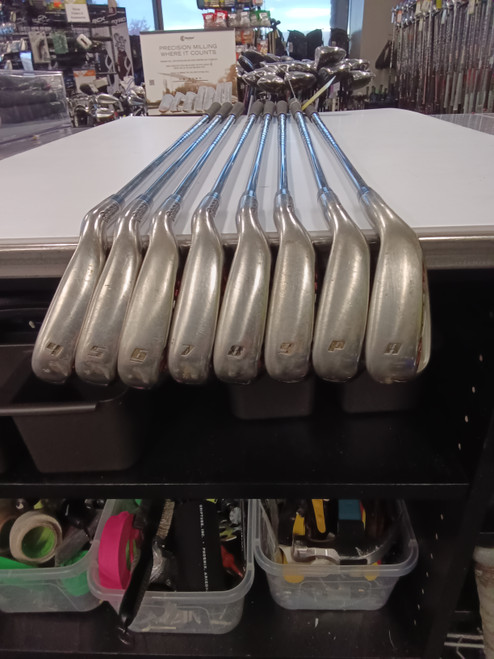 Vist Large View of Product Image Which is Used Taylormade HT BURNER Mens Iron Set RH 4I-GW/AW