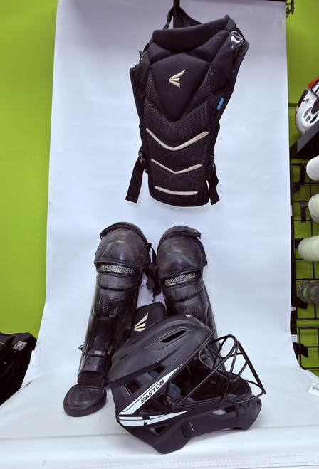 Vist Large View of Product Image Which is USED EASTON JEN SCHRO “THE VERY BEST” SOFTBALL CATCHER’S SET