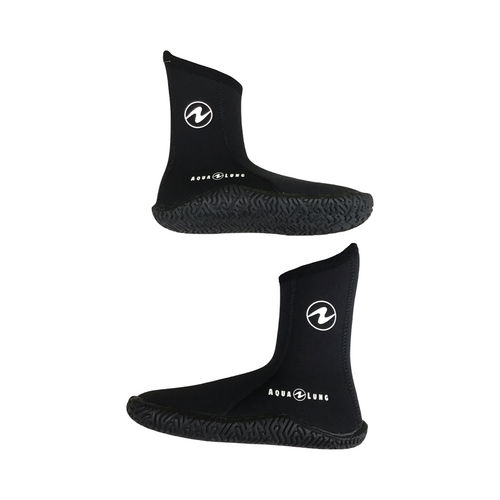 Vist Large View of Product Image Which is Used Aqualung Adult Footwear Black Senior 5